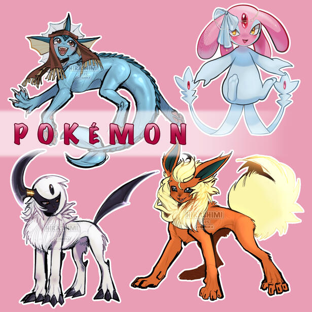 Some Pokemon examples